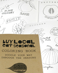 BUY Local Coloring Note | Claudia Pearson