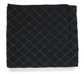 Black | Quilted Throw